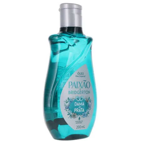 Óleo Deo Corporal Paixão & Bridgerton Dama de Prata Frasco 200ml 360-32