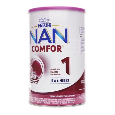 Leite nestle nan comfort 1 0 à 6 meses 1.2kg 360-4