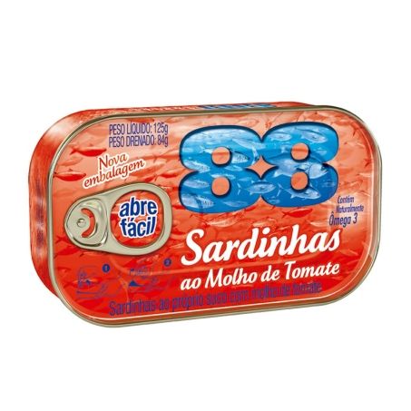 SARDINHAS LAJE 88 MOLHO 250G