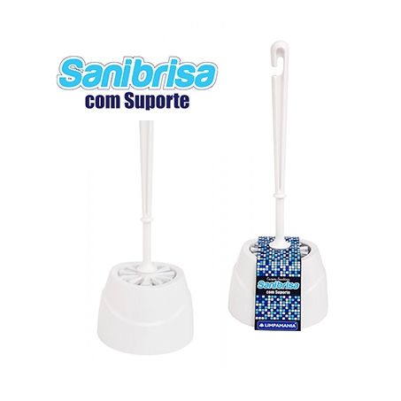 ESCOVA SANITARIA BRISA COM SUPORTE