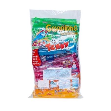 Tendy-geladinho 6 sabores c/40 d/55ml