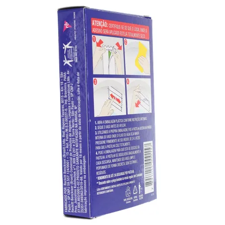 Pastilha adesiva harpic pinho com 5 360-12
