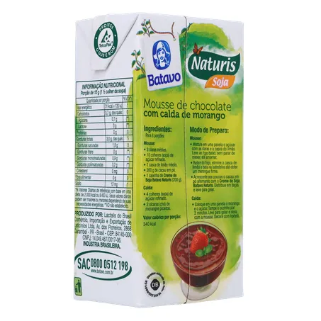 Creme de Soja Batavo Naturis Caixa 200gr 360-14
