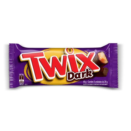 Chocolate twix dark 40g