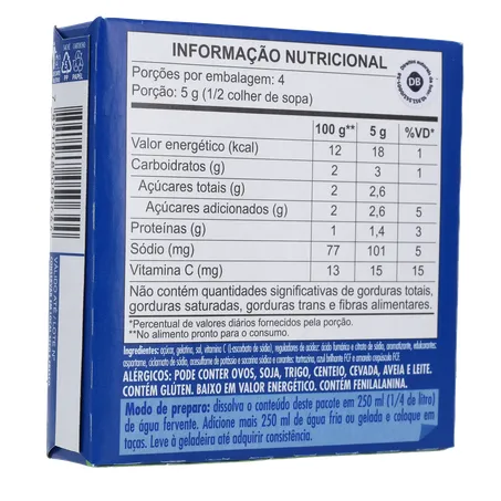 Gelatina Dr Oetker Limão 20g 360-15