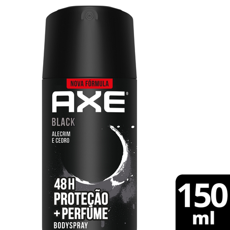 Antitranspirante Aerosol Axe Black 152ml
