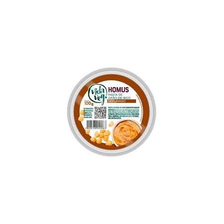 HOMUS PASTA DE GRAO DE BICO  VIDA VEG 100G SABORES DEFUMADO