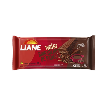 Wafer liane 90g brigadeiro panela