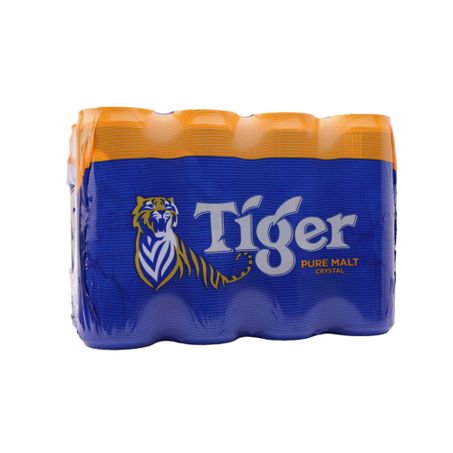 Cerveja Tiger Puro Malte Crystal Lata 350ml - Pacote com 12un - 4.2lt 360-58