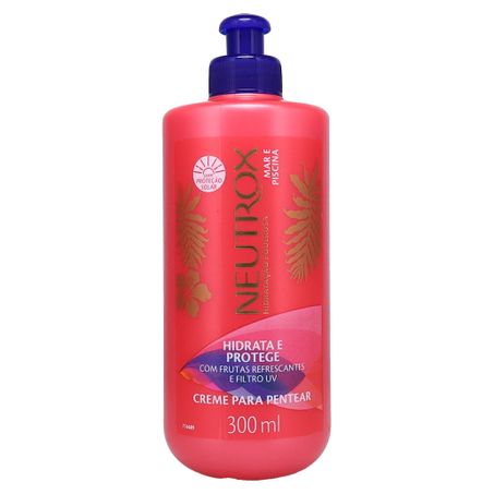 Creme para Pentear Neutrox Mar e Piscina Frasco 300ml