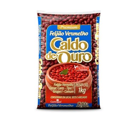 Feijao vermelho caldo de ouro 1kg