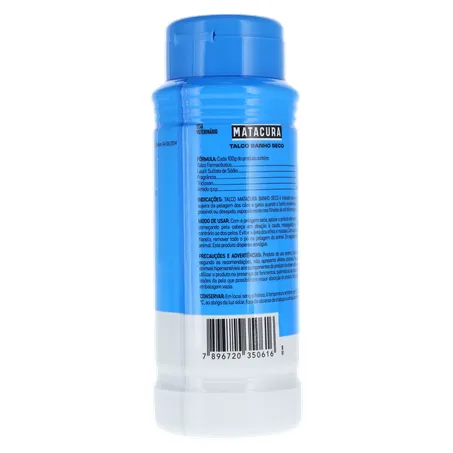 Talco Banho Seco Matacura 100g 360-21