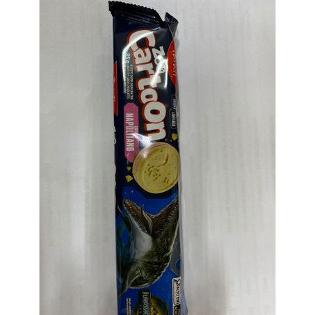 Biscoito Recheado Zoo Cartoon Napolitano Edição Limitada Jurassic World Pacote 85gr