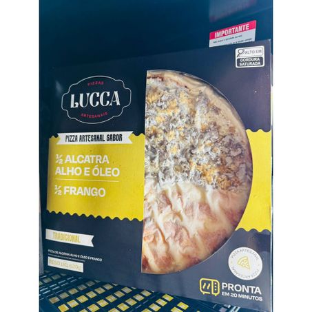 PIZZA LUCCA 700G FRANGO/ALCATRA ALHO OLEO