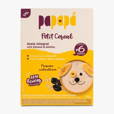 Cereal infantil ave/ban/ame papapa 170g