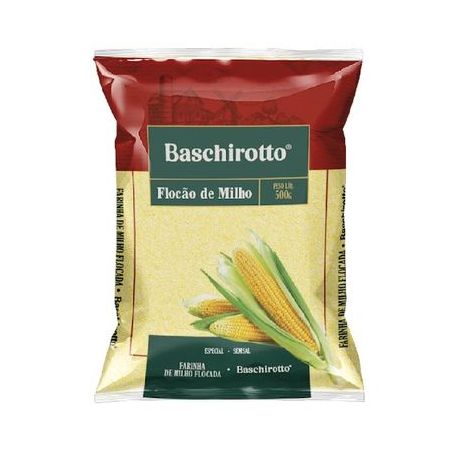 FLOCAO MILHO BASCHIROTTO 500G