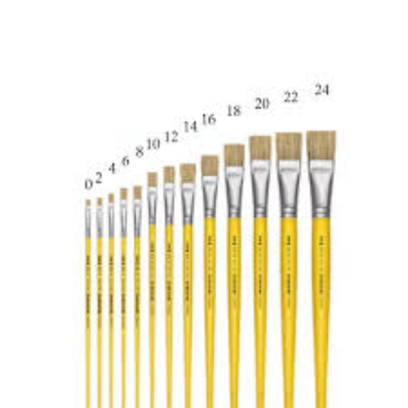 Esc pincel escolar tigre 815-6 un