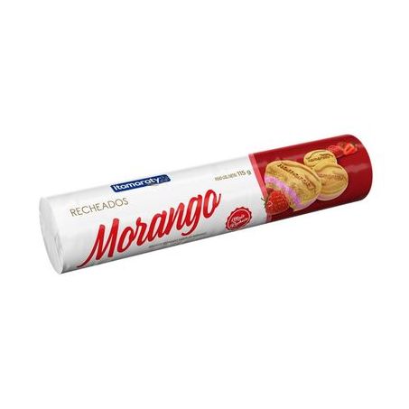 BISC ITAMARATY RECHEADO 115G MORANGO