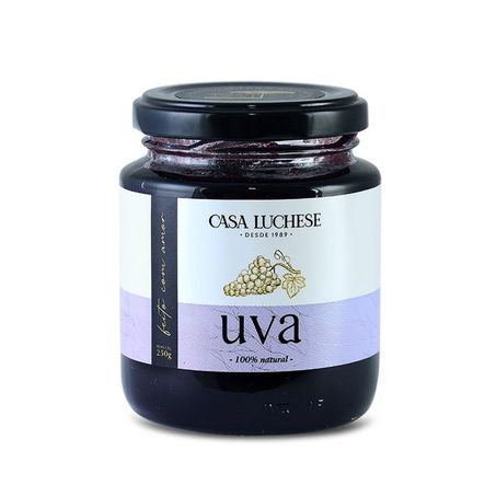 Doce de fruta uva premium casa luchese 250g