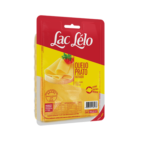Queijo lac lelo prato fat. 150g