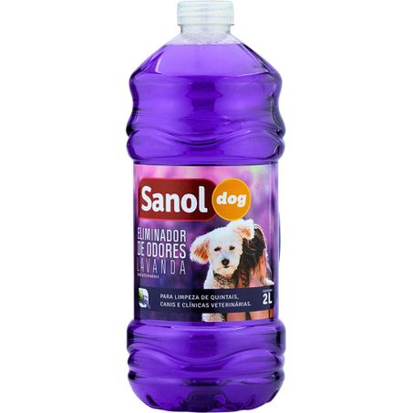 ELIMINADOR DE ODORES DOG LAVANDA SANOL 2 L        