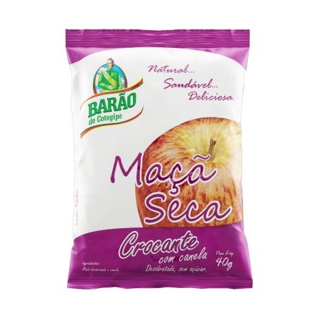 MAÇÃ SECA C/CANELA BARÃO 40G