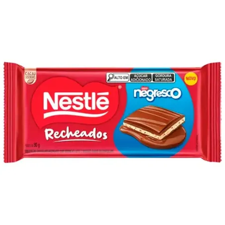 CHOCOLATE NESTLE RECHEADOS NEGRESCO 90G