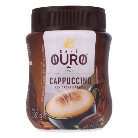 Café ouro cappuccino 200g 360-0
