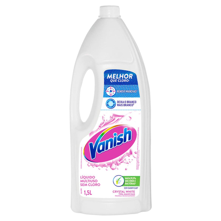 Alvejante sem Cloro Vanish 1,5 Litro - White