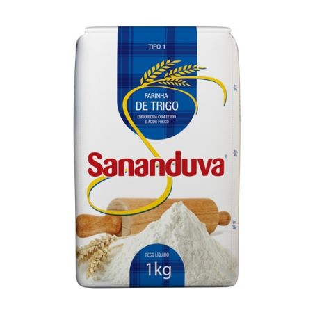 FARINHA DE TRIGO SANANDUVA PREMIUM 1KG