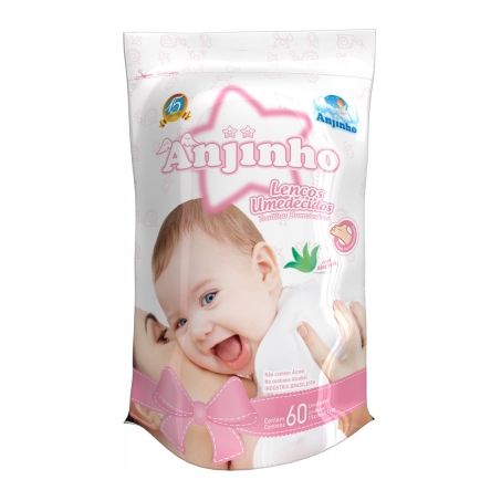 LENCO UMED ANJINHO REFIL 60UN ROSA