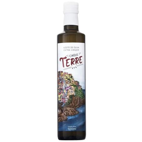 AZEITE DE OLIVA CINQUE TERRE EXTRA VIRGEM VIDRO 500ML