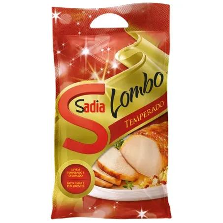 Lombo Sadia Kg Congelado Temperado