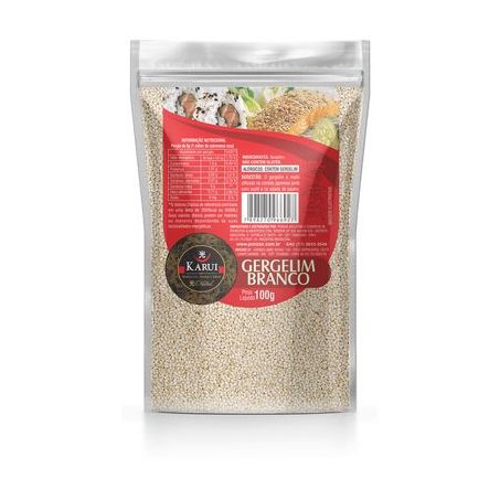 GERGELIM BRANCO 100G KARUI 