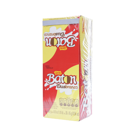 Choc baton garoto 2em1 pret/bra 30un 360-5
