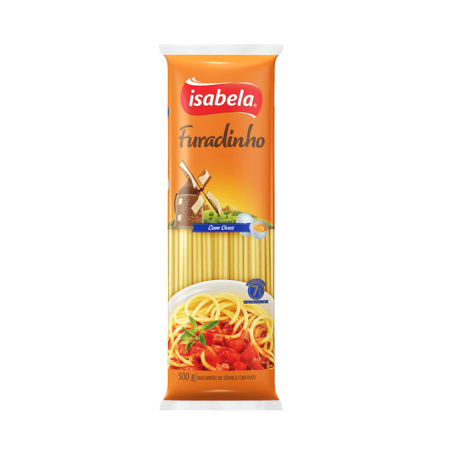 MASSA COM OVOS ISABELA FURADINHA 500G 360-1