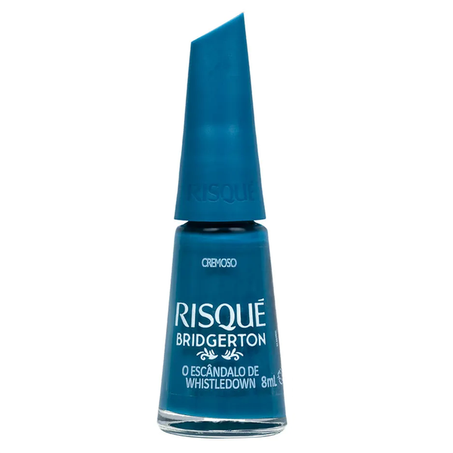 ESMALTE RISQUE AZUL BRIDGERTON 8ML ESCANDALO WHIST