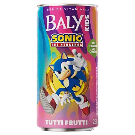 Bebida Baly Kids 220ml Tutti Fruti Suplemento Alimentar