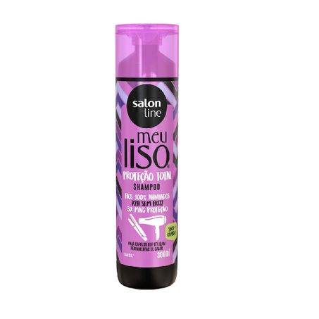 Shampoo salon line meu liso prot tota 300ml