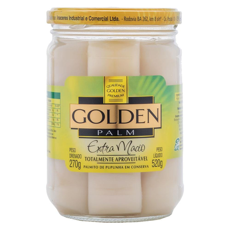 PALMITO GOLDEN PUPUNHA TOLETE VD 270G