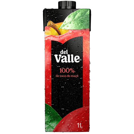 SUCO DEL VALLE 100% MAÇÃ 1L