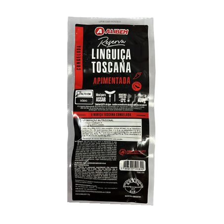 LINGUIÇA ALIBEM RESERVA APIMENTADA 400G