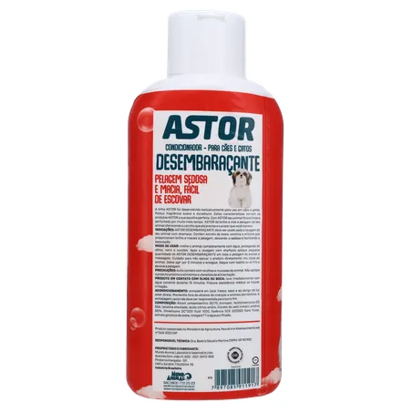 CONDICIONADOR ASTOR DESEMBARACANTE CAES E GATOS 500ML 360-17