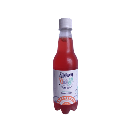 Kombucha morango com hibisco kanaloa 440ml