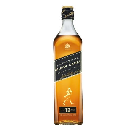 Whisky escocês blended black johnnie walker