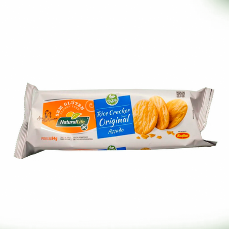 RICE CRACKER SABOR ORIGINAL ASSADO 84G