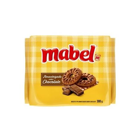 BISC.MABEL AMANTEIGADOS CHOCOLATE 300G