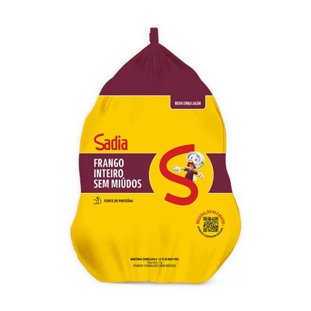 Frango Sadia Congelado sem Miúdos kg