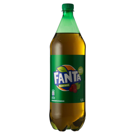 Refrigerante Fanta 1,5 Litro - Tradicional - Guaraná - Pet