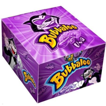 Chicle bubbaloo pcc/60un uva